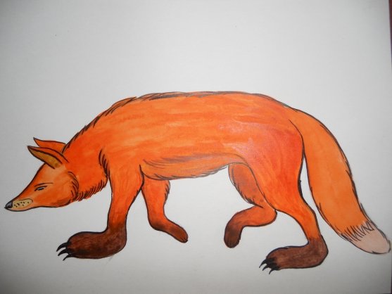 Рисование несуществующего животного в старшей группе