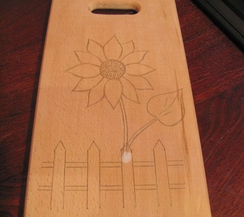 Простые рисунки на доске