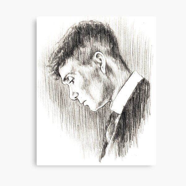 Рисунок лиц Томас Шелби