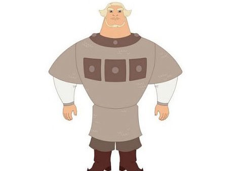 Три богатыря Добрыня Никитич в полный рост