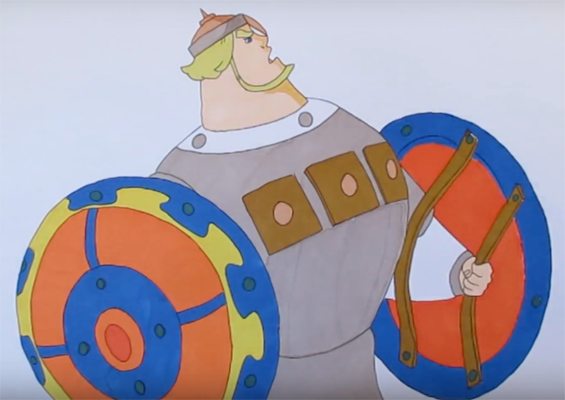 Разукрашку Илья Муромца