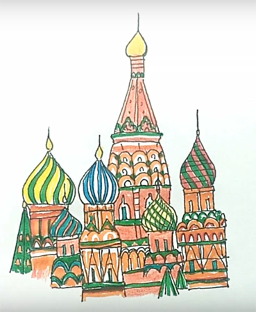 Рисунки на тему исторические места