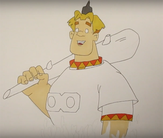 Литературный герой Алеша Попович