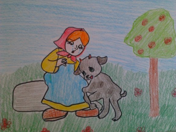 Вытынанка сестрица Аленушка и братец Иванушка