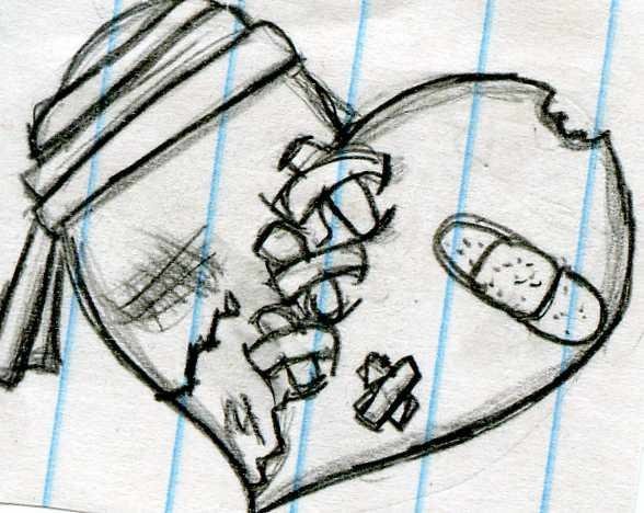 Одиночество рисунок