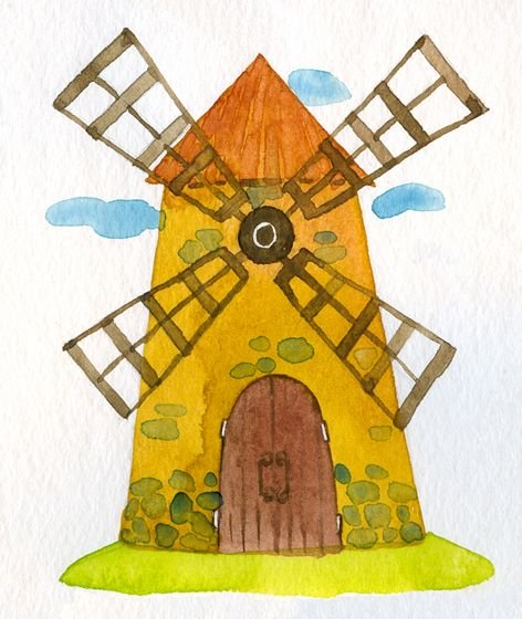 Мельница для детей