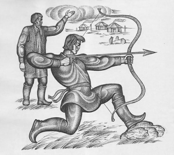 Рисунок на тему героизм