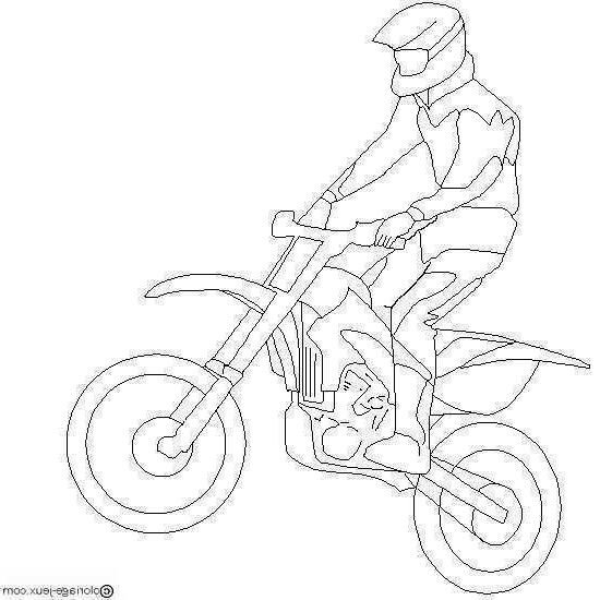 Мотоцикл трафарет для рисования