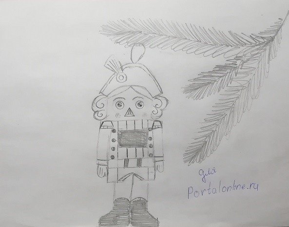 Щелкунчик рисунок