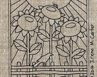 Эскиз гобелена узор