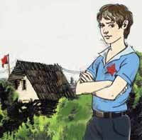 Тимур и его команда рисунок лёгкий