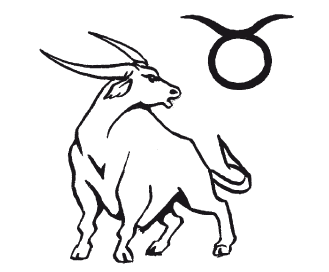 Знак зодиака Телец рисунок