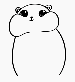 Рисунки хомяков карандашом