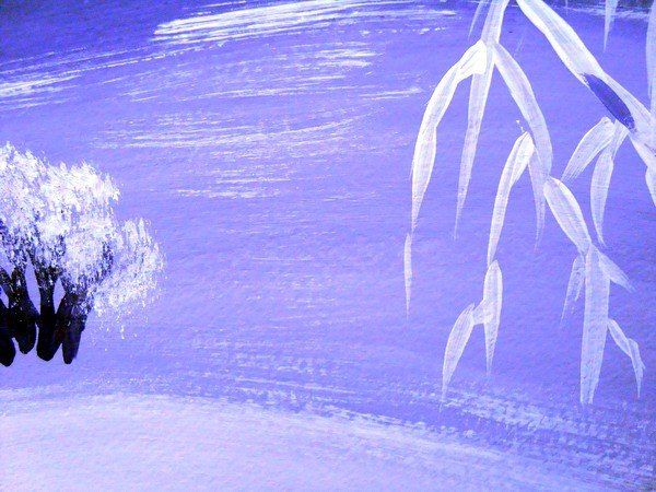 Рисование инея