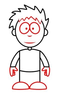 Рисунки легкие мальчиковые (47 фото)