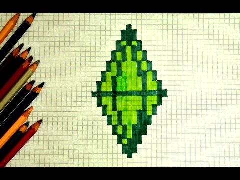 Кристаллик по клеточкам