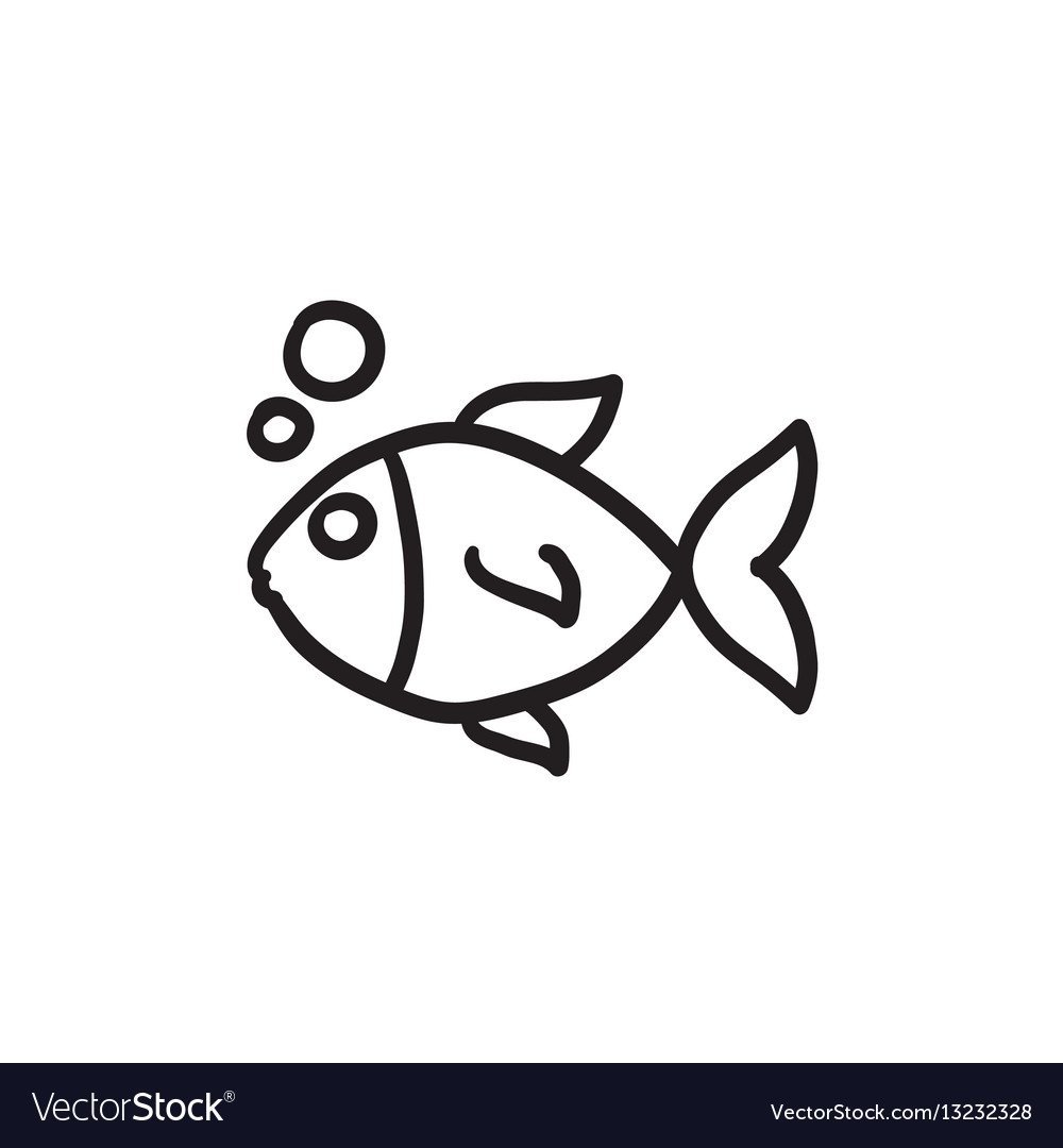 Рисунки для срисовки лёгкие рыбы