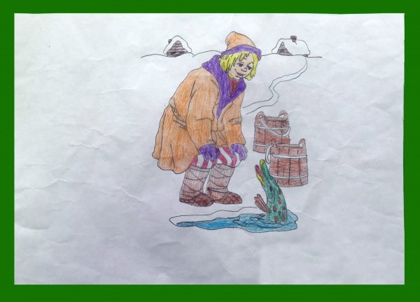 По щучьему велению рисунок