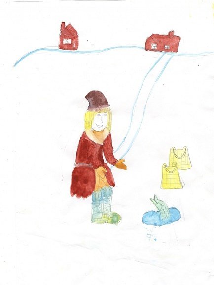 По щучьему велению раскраска