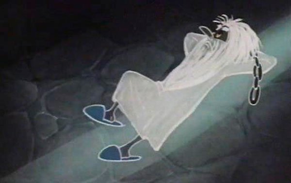 Замок с привидениями раскраска