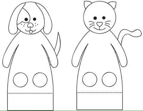 Эскиз куклы для театра