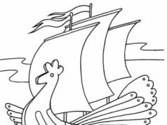 Рисунки кораблей легкие