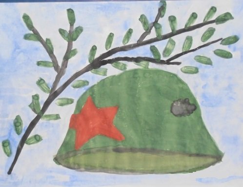 Вечный огонь рисунок