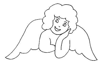 Лица ангелочков для вырезания