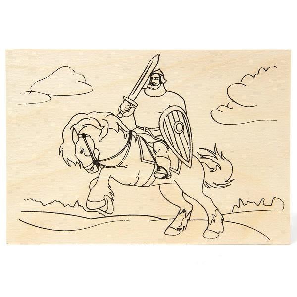 Три поездочки Ильи Муромца рисунок