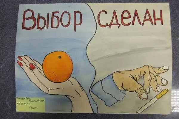 Рисунки нет курению легкие (47 фото)