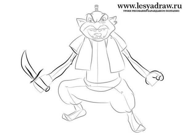 Нарисовать Соловея разбойник