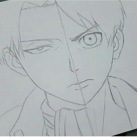 Атака титанов Леви поэтапно