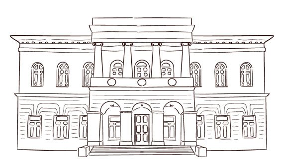 Раскраска дом культуры