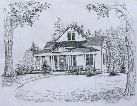 Дворянская усадьба раскраска