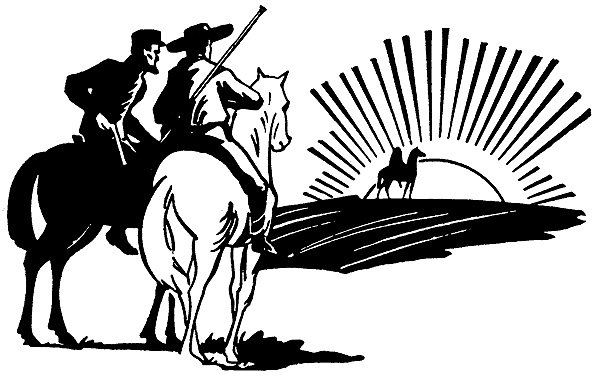 Раскраска наездник без лошади