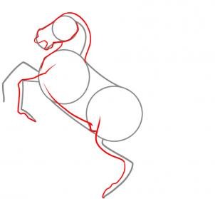 Всадник рисунок