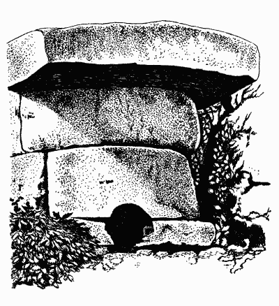 Дольмены рисунок