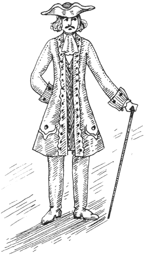Эскизы костюмов Петра 1