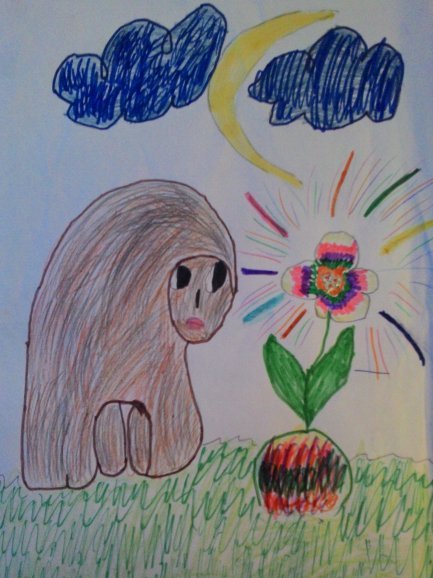 Аленький цветочек рисунок