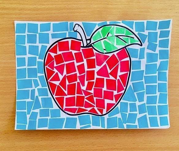 Рисование мозаики