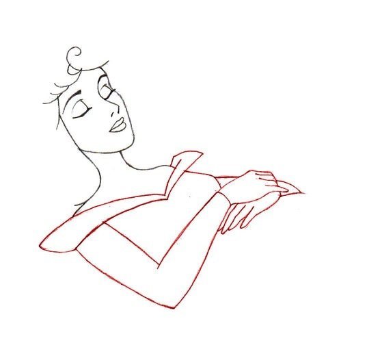 Спящая красавица рисунок