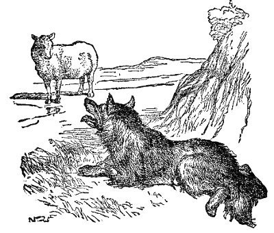 Рисунки к басне волк и ягненок легкие (46 фото)