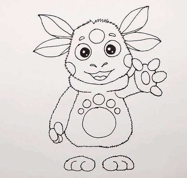 Детские рисунки для срисовки