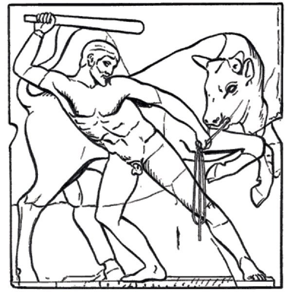 12 Подвигов Геракла рисунок