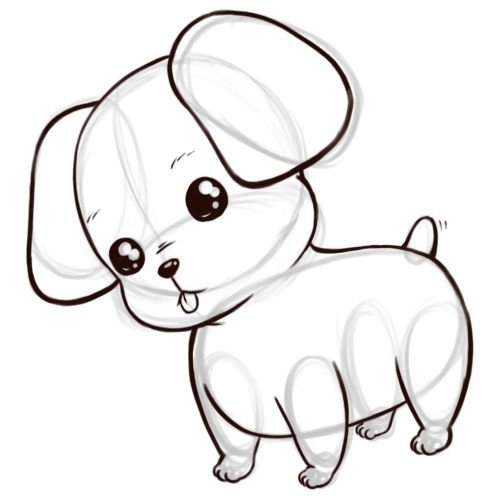 Cute animals easy to draw