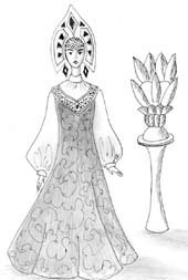 Хозяйка медной горы рисунок