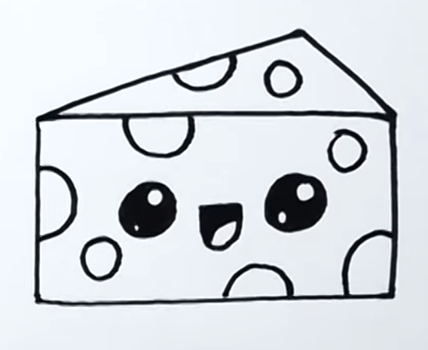 Сыр для срисовки легкие