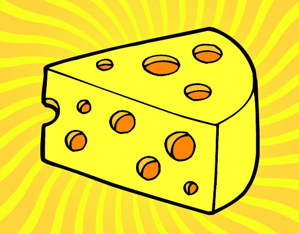 Сыр мультяшный