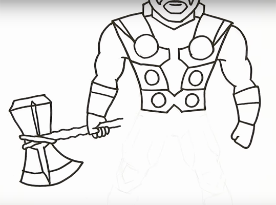 Тор раскраска