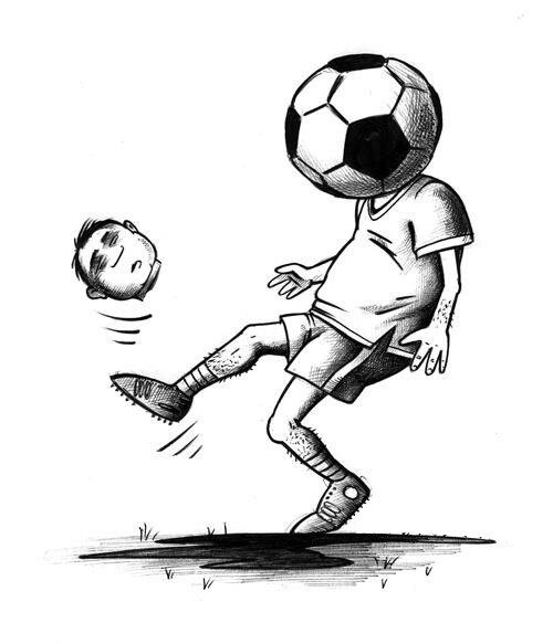 Рисунок на тему футбол